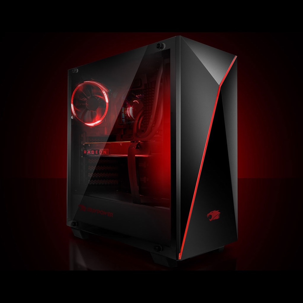IBUYPOWER Gaming PC Case (No Side Panels)